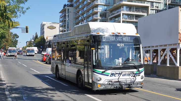 BC Transit Grande West Vicinity 30 CNG 4221